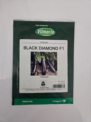 EGGPLANT BLACK DIAMOND F1 - 1000 SEEDS