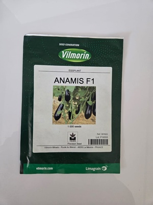 EGGPLANT ANAMIS F1 - 1000 SEEDS